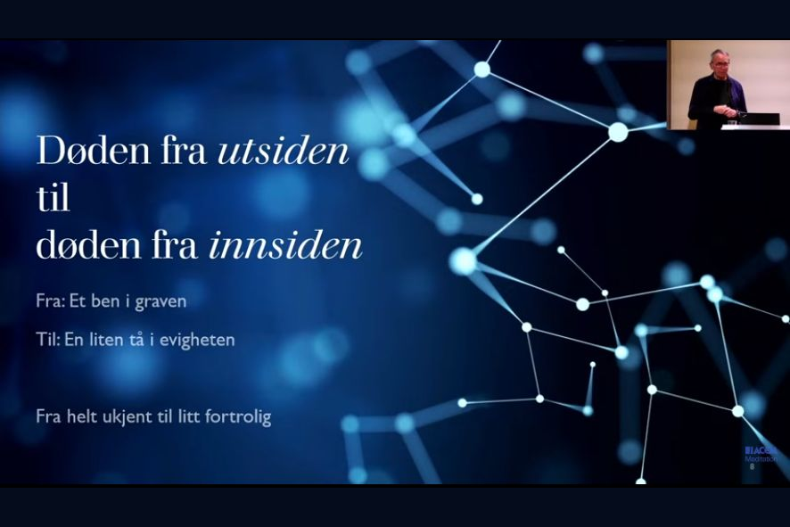 Ole Gjems-Onstad holder webinar om døden fra et meditativt perspektiv