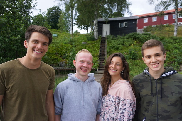 Young retreat at Lundsholm, Sweden
