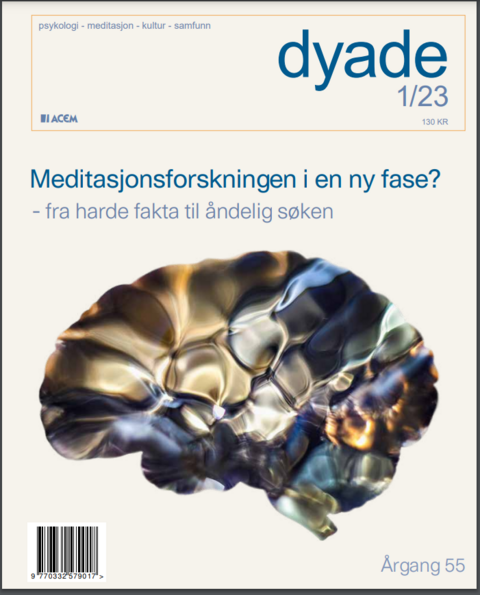 Utsolgt! Dyade 2023/1 Meditasjonsforskningen i en ny fase?